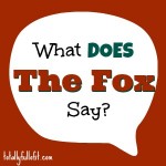 The Fox on Kid Tune Tuesday…